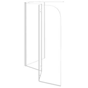Sprchový kout 120 x 69 x 130 cm tvrzené sklo průhledný - obrázek 9