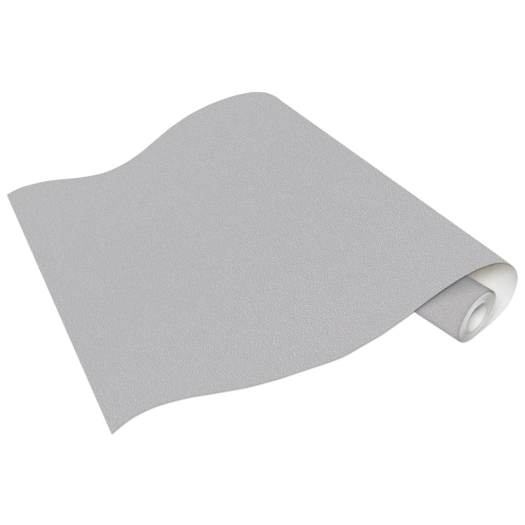 vidaXL Non Woven Ρολά Ταπετσαρίας 2 τεμ. Λαμπερό Αν. Γκρι 0,53x10 μ.