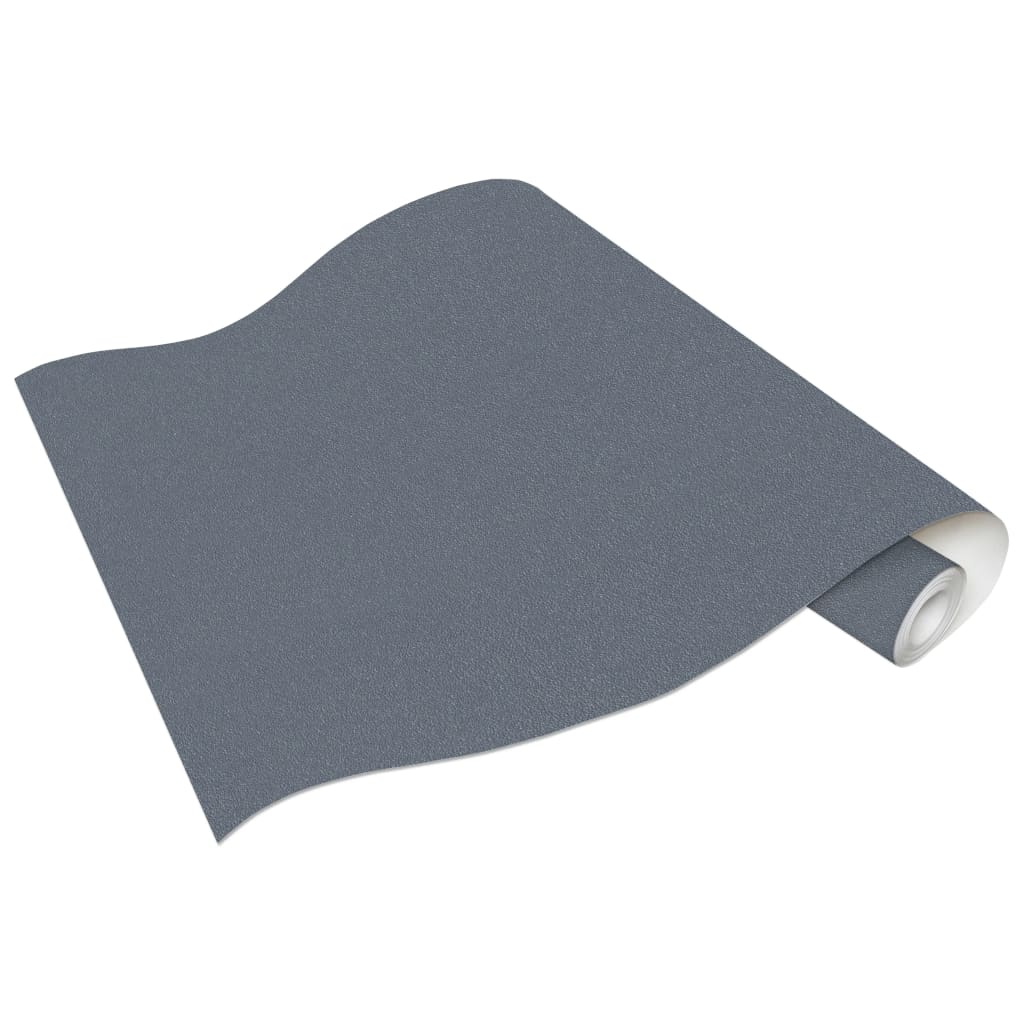 vidaXL Rouleaux de papier peint Non tissé 4 pcs Gris foncé chatoyant