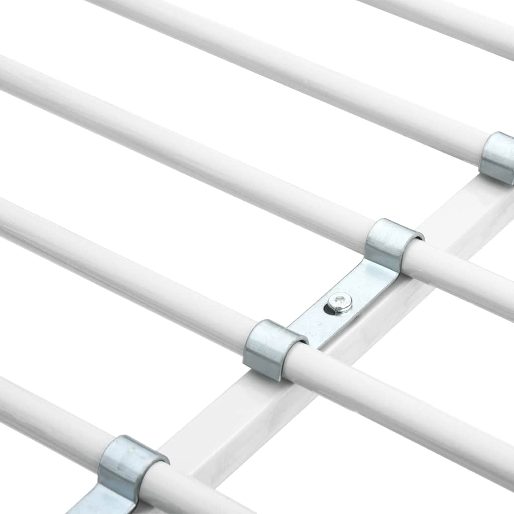 Bunk Bed With Table Frame White Metal 90x200 Cm VidaXL 17 width=274