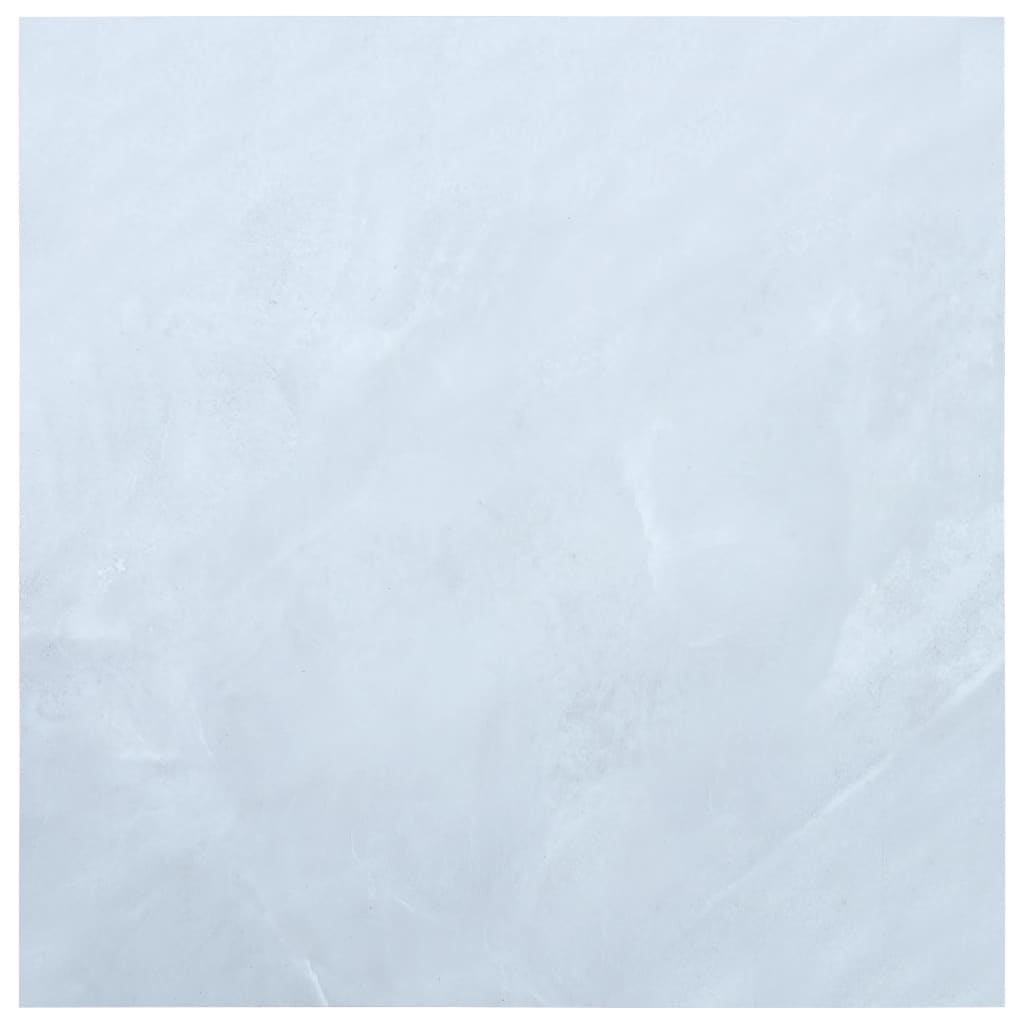 vidaXL Plăci de pardoseală autoadezive, alb marmură, 5,11 m² PVC vidaXL