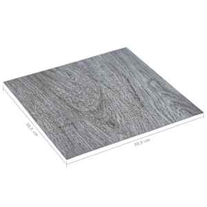 Podlahová prkna 55 pcs Světle šedá 5,11 m² PVC - obrázek 6