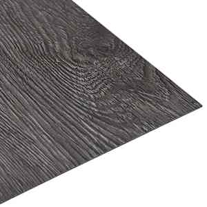 Podlahová prkna 5,11 m² 55 pcs PVC Černá a šedá - obrázek 3