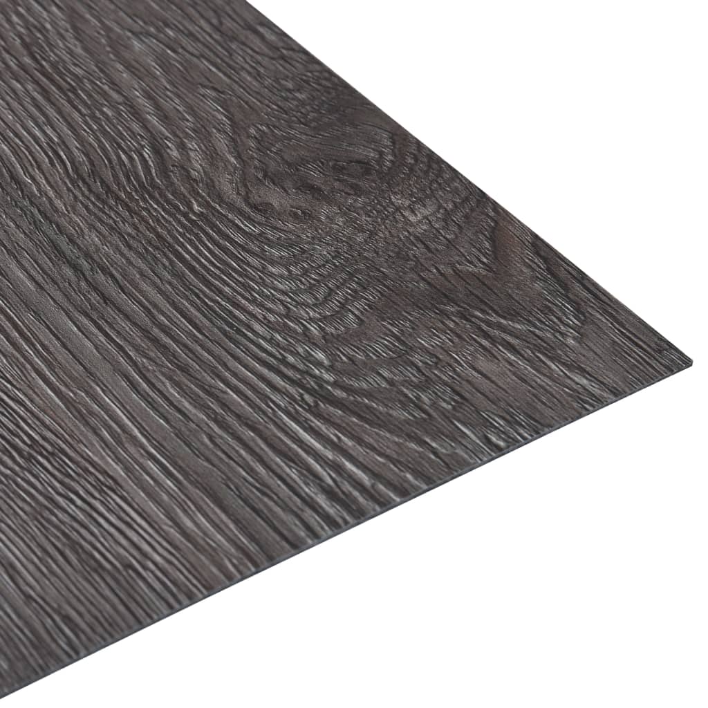  Samolepiace podlahové dosky 5,11 m², PVC, hnedé