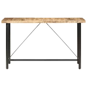 Barový stůl 180 x 70 x 107 cm hrubé mangovníkové dřevo - obrázek 2