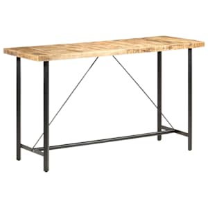 Barový stůl 180 x 70 x 107 cm hrubé mangovníkové dřevo - obrázek 10