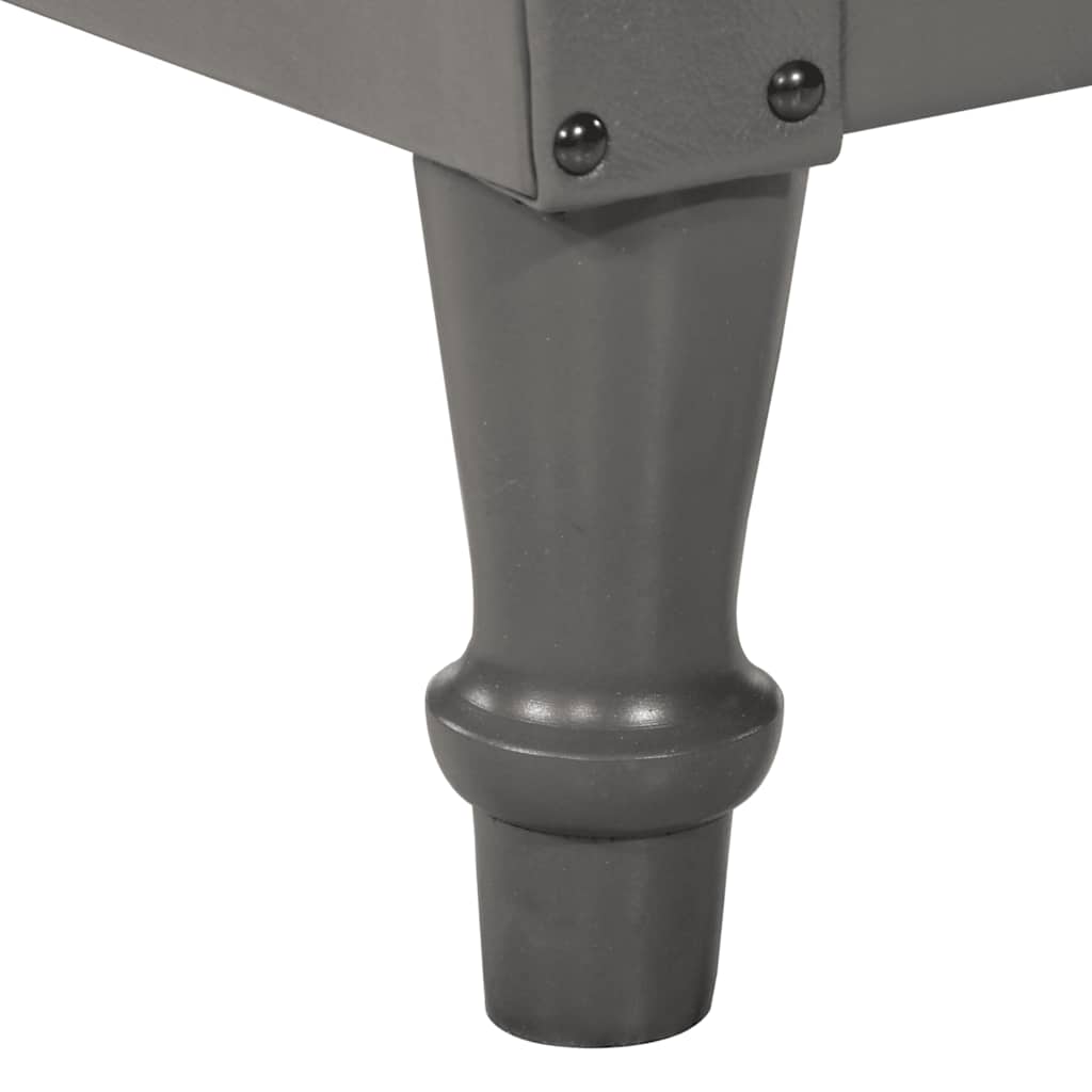 Poltrona A Pozzetto Grigia In Vera Pelle Di Capra VidaXL 16 width=274