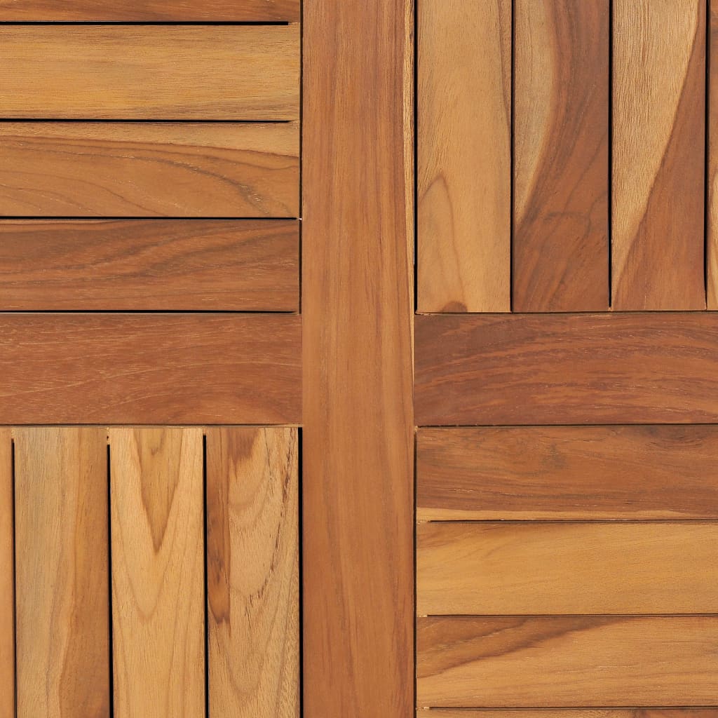 Tischplatte Massivholz Teak Rund 2,5 cm 70 cm | Stepinfit.de