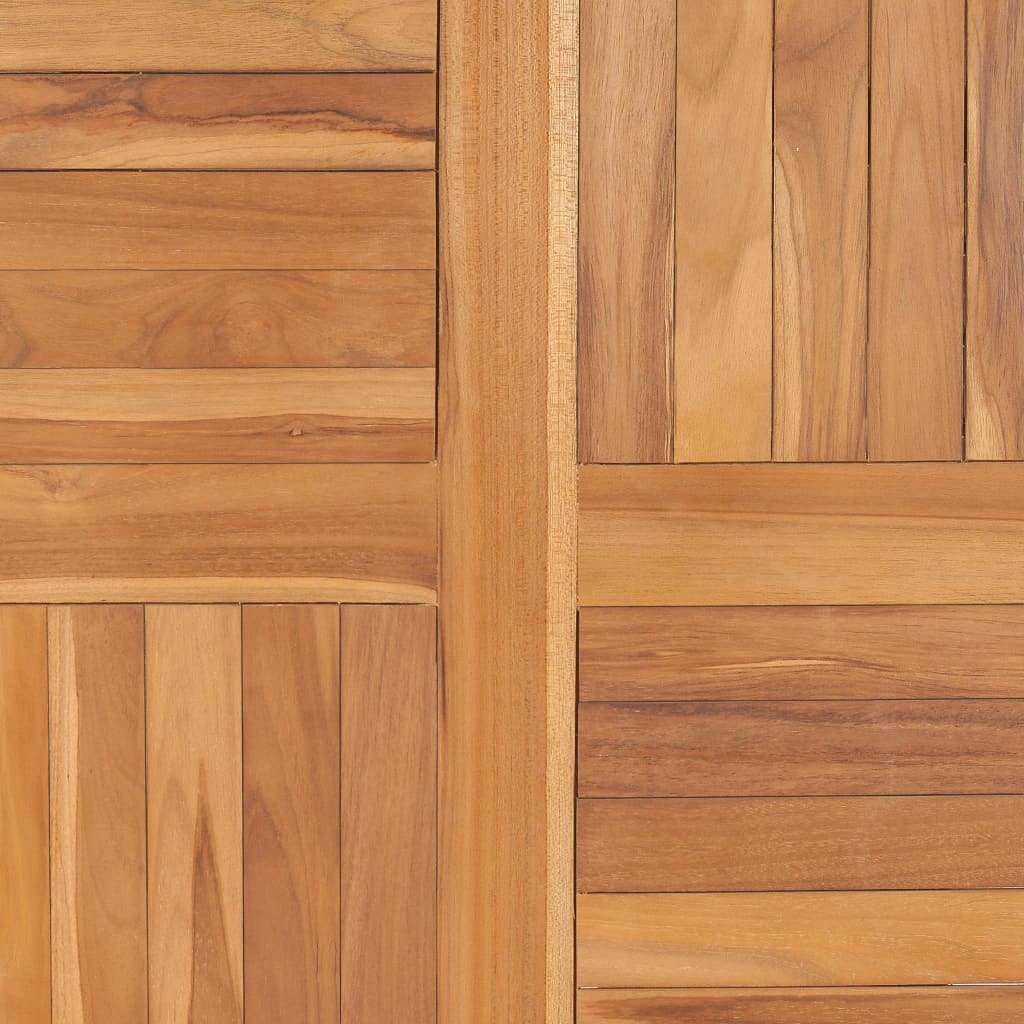 Stolní deska masivní teakové dřevo kulatá 2,5 cm 90 cm