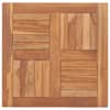 vidaXL lauaplaat tiikpuu 60 x 60 x 2,5 cm