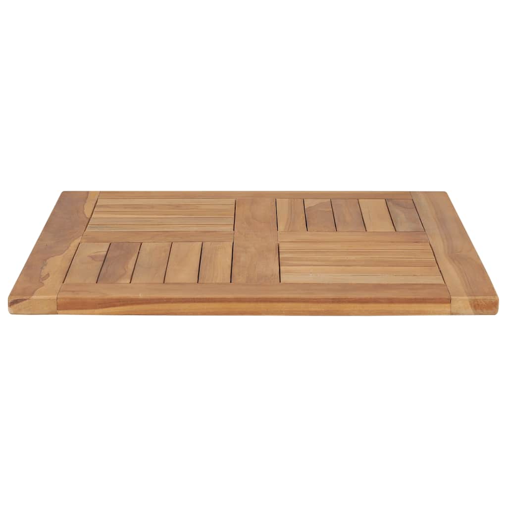 Thumbnail - vidaXL Tischplatte Massivholz Teak 60×60×2,5 cm
