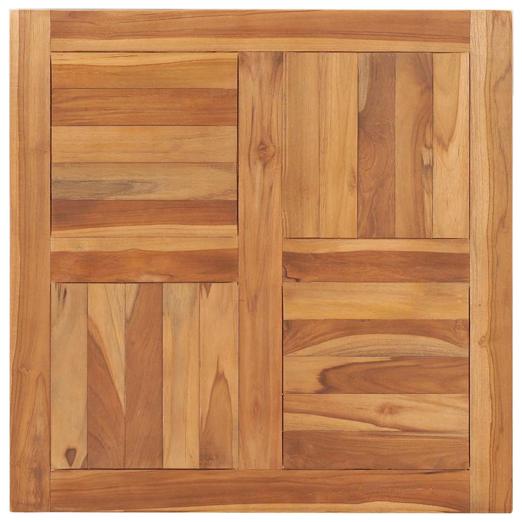 vidaXL   70 x 70 x 2,5 .    Teak