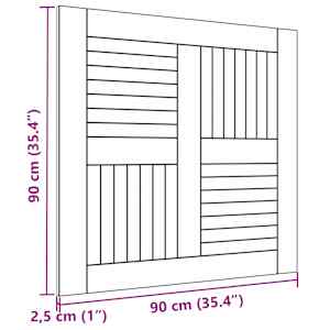 Stolní deska masivní teakové dřevo čtvercová 90 x 90 x 2,5 cm - obrázek 7