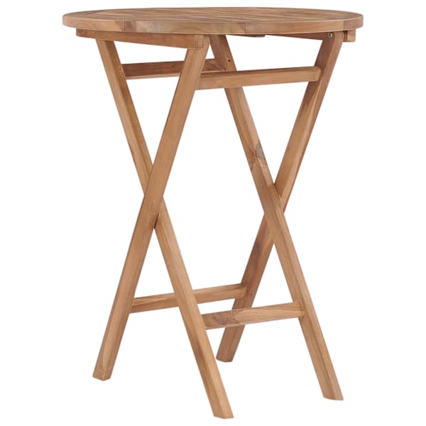 vidaXL kokkupandav aialaud, 60 cm, tiikpuu