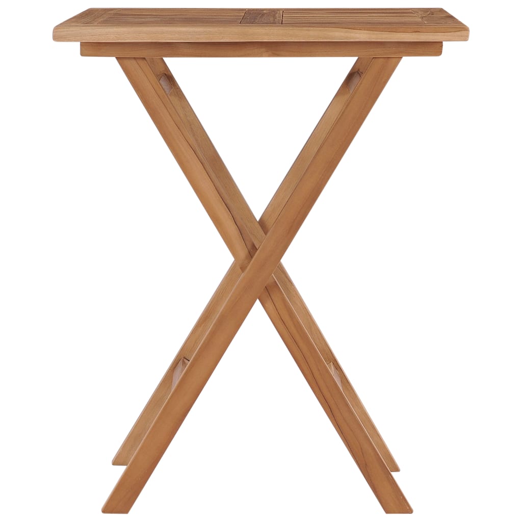 TIP - Mobilier de jardin - Table pliable de jardin 60x60x75 cm Bois de