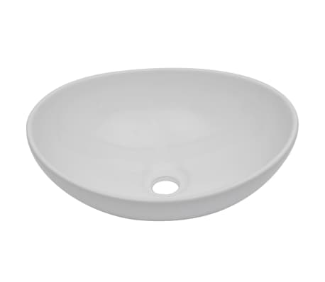 vidaXL Set Mobili da Bagno 2 pz Ceramica Bianco