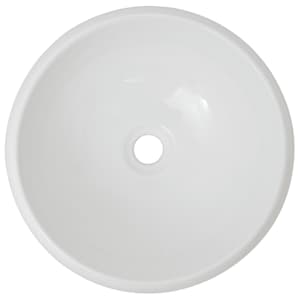 vidaXL Vonios kambario baldų komplektas, 2d., baltas, keramika