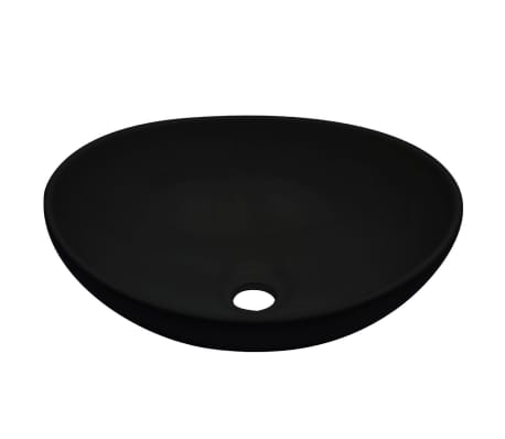 vidaXL Vonios kambario baldų komplektas, 2d., baltas, keramika