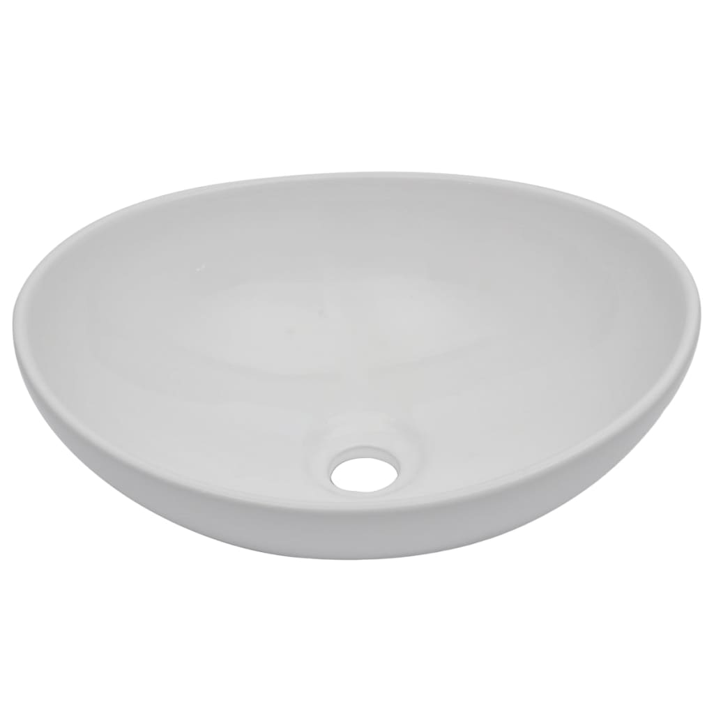 

vidaXL 3-delige Badkamermeubelset keramiek eikenkleurig