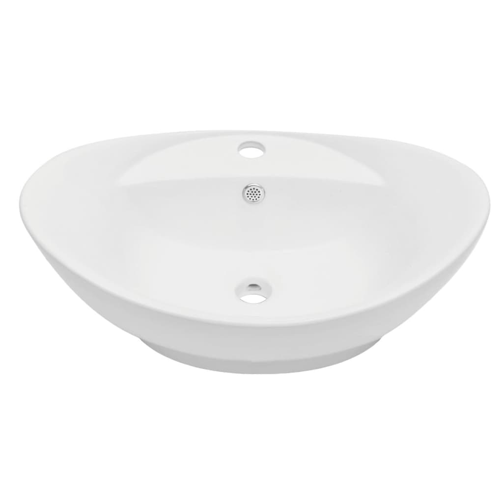 

vidaXL 3-delige Badkamermeubelset keramiek eikenkleurig