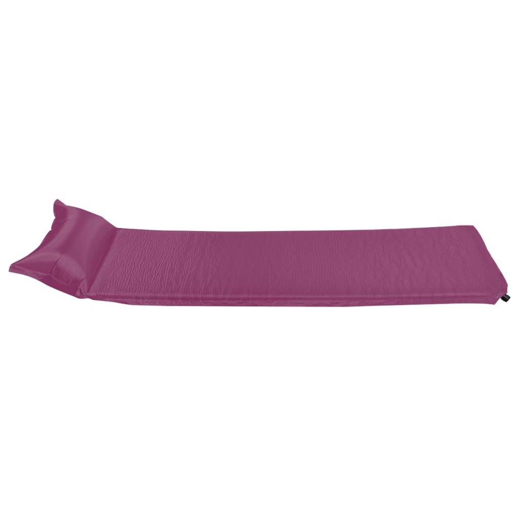 vidaXL Inflatable Air Mattress with Pillow 66x200 cm Pink