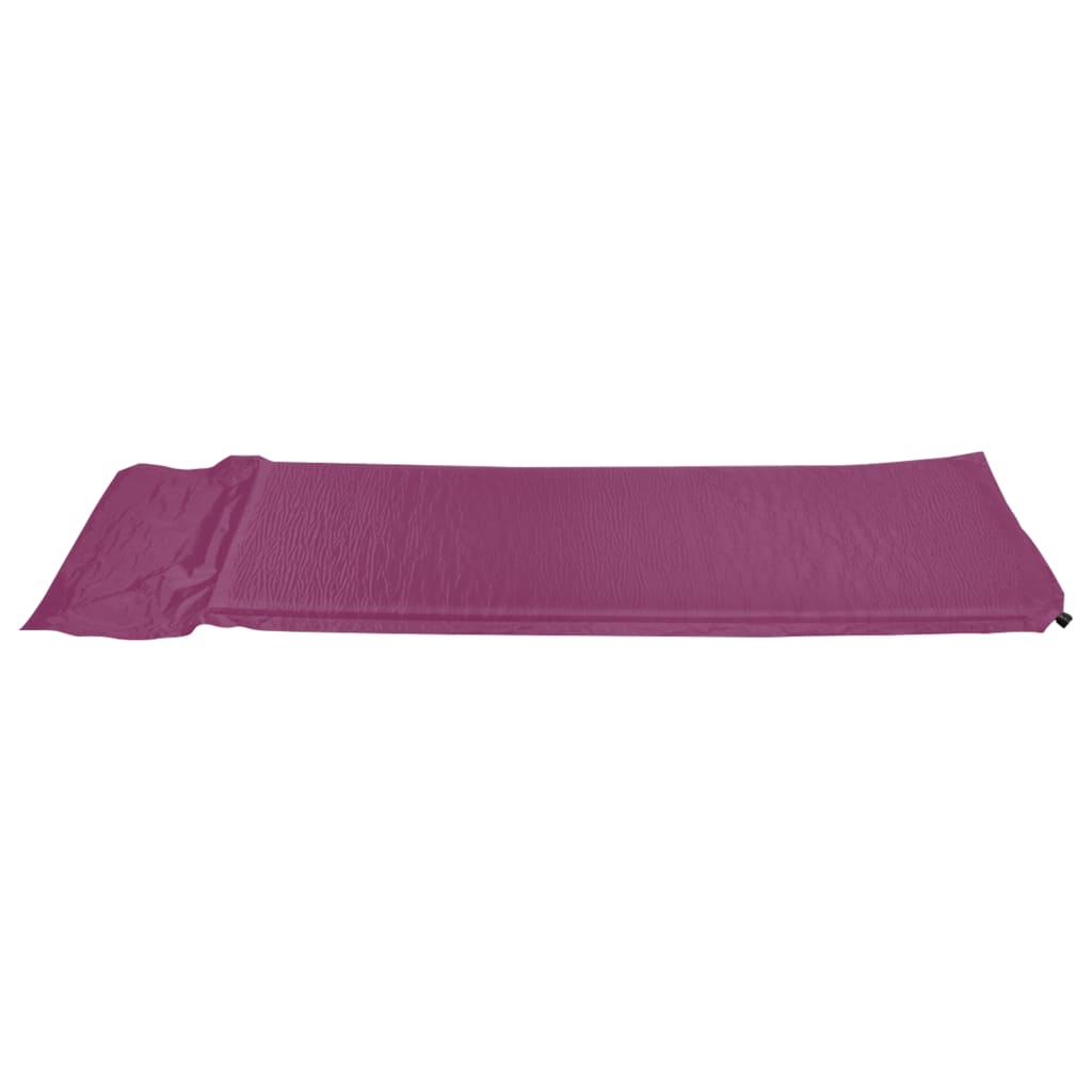 Rózsaszín felfújható matrac párnával 66 x 200 cm 