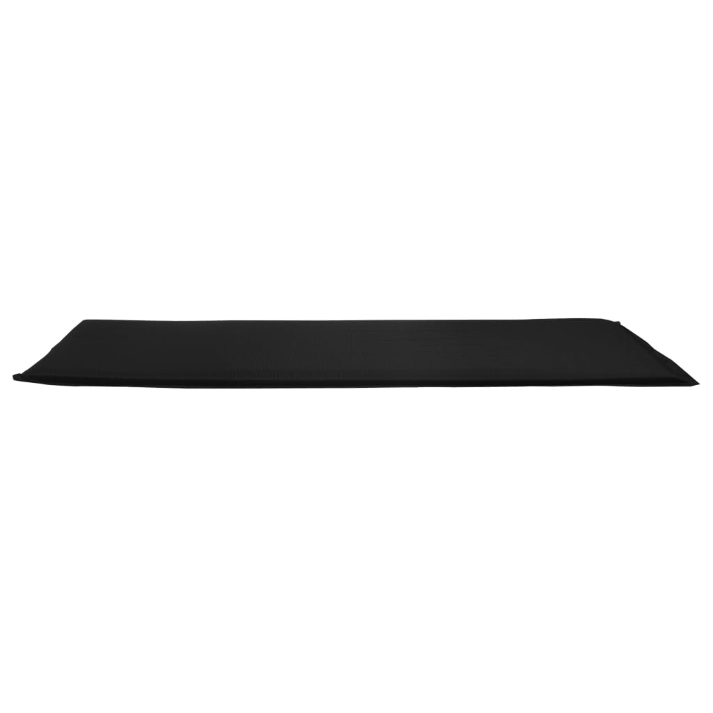 Fekete felfújható matrac 66 x 200 cm 