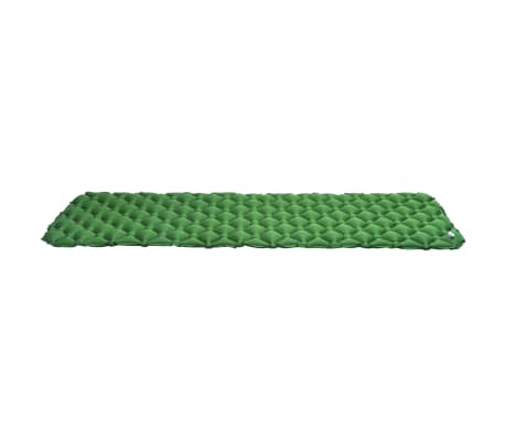 vidaXL Luchtmatras opblaasbaar 58x190 cm groen