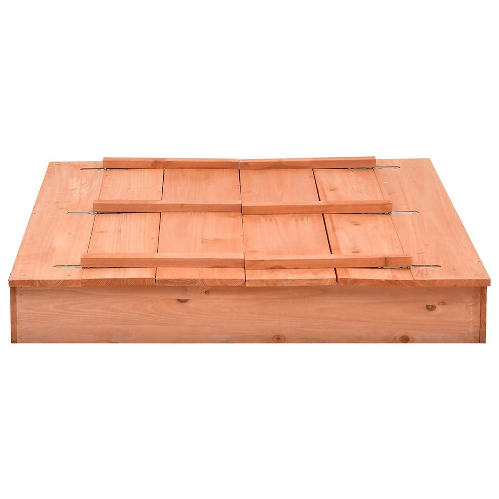 

vidaXL Zandbak 95x90x15 cm vurenhout