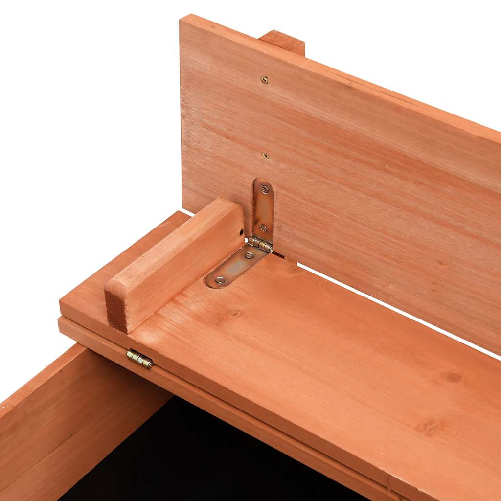 Bac à Sable Bois De Sapin 95x90x15 Cm VidaXL 14 width=274