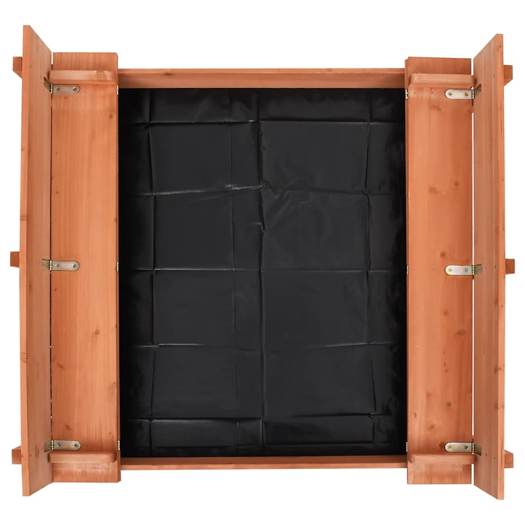 Bac à Sable Bois De Sapin 95x90x15 Cm VidaXL 15 width=274