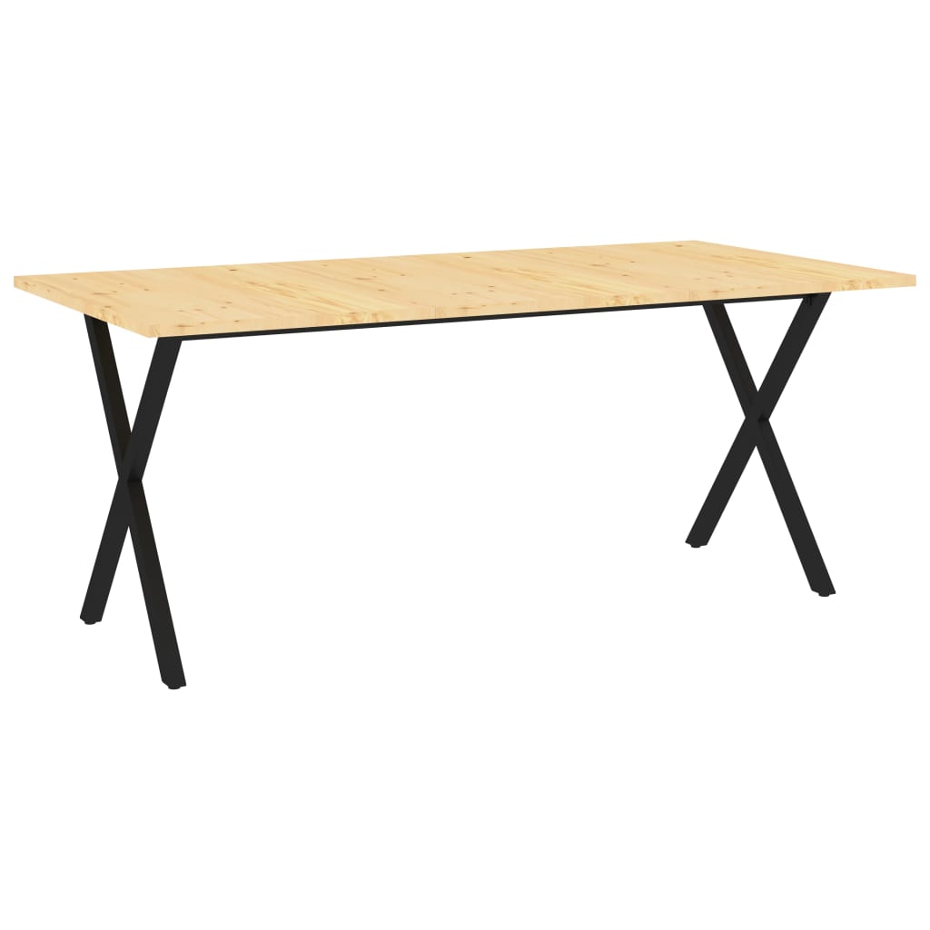 vidaXL tömör fenyőfa asztallap 180 x 90 x 2,5 cm