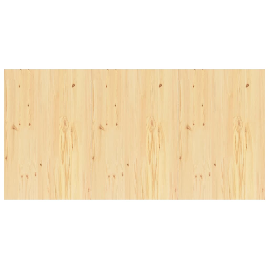 Stolní deska 180 x 90 x 2,5 cm masivní borové dřevo