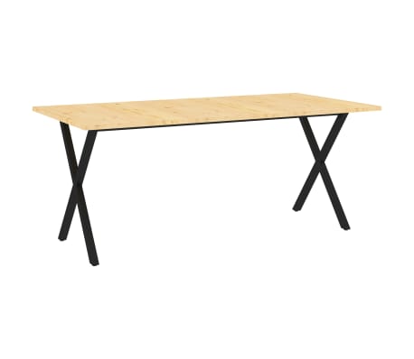 vidaXL Table Top 180x90x2.5 cm Solid Wood Pine