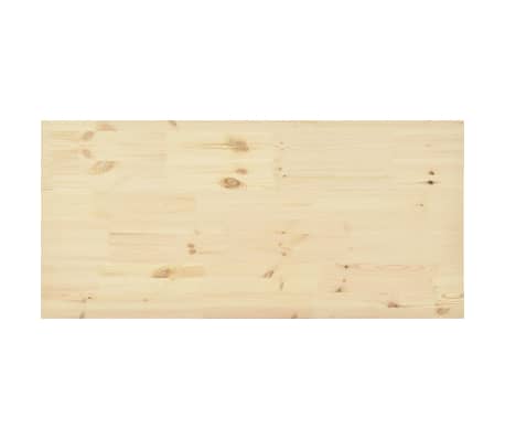 vidaXL Blat stołu, naturalna sosna, prostokątny, 120x60x2,5 cm