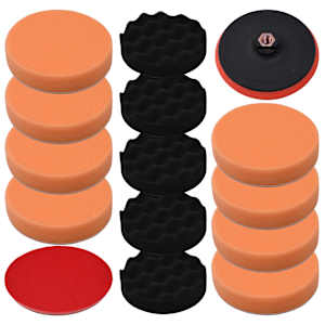 14-delni komplet polirnih gobic 150 mm