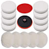 vidaXL 14-osaline poleerimispadja komplekt 180 mm