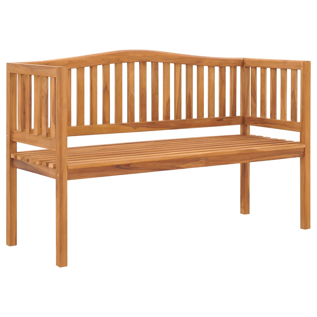 vidaXL Garden Bench 150 cm Solid Teak Wood