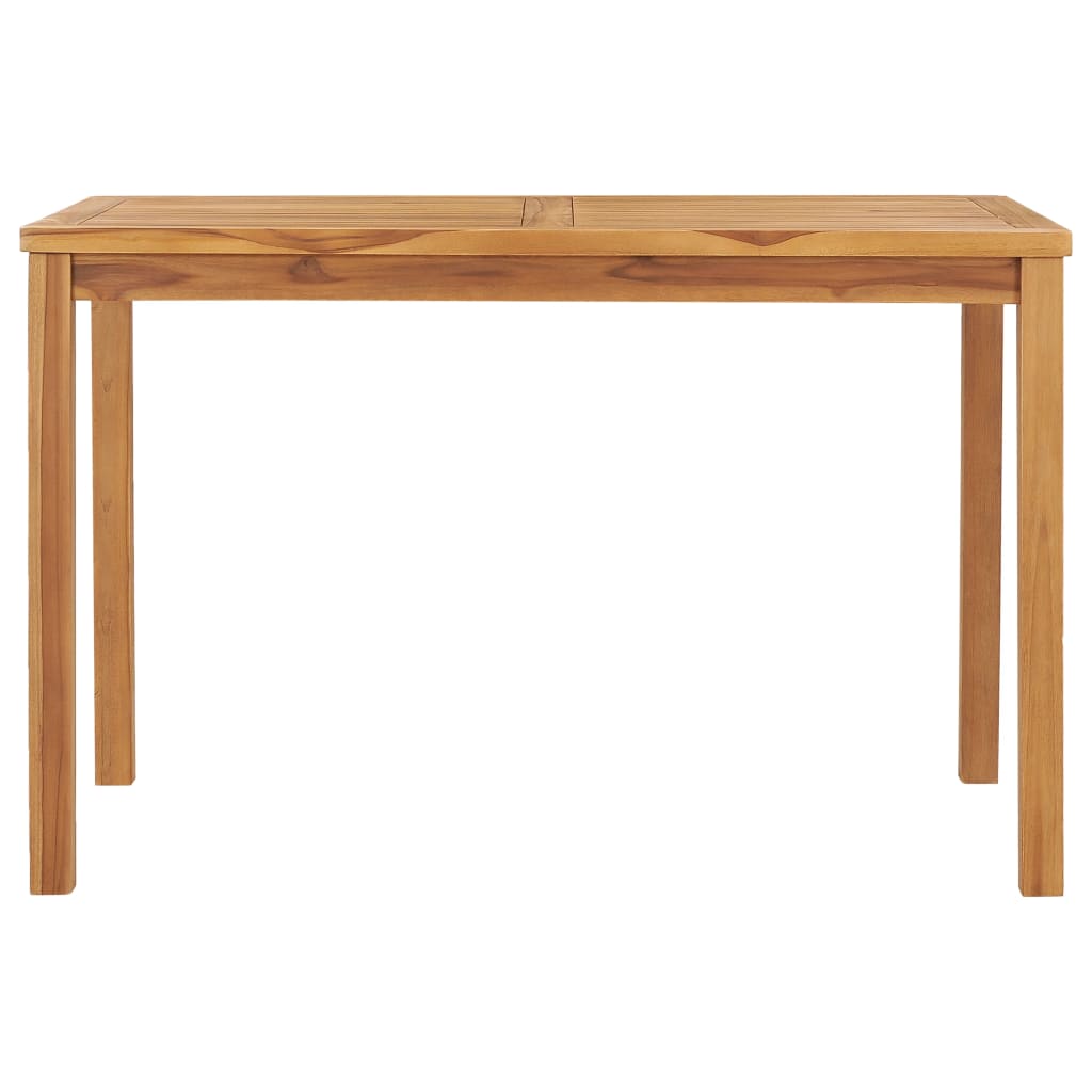 

vidaXL Tuintafel 120x70x77 cm massief teakhout
