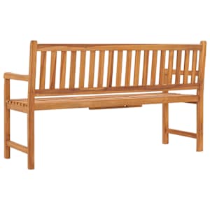 3místná zahradní lavice se stolkem 150 cm masivní teakové dřevo - obrázek 5