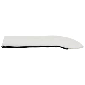Bimini stříška se 3 oblouky bílá 183 x 140 x 137 cm - obrázek 7