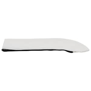 Bimini stříška se 3 oblouky bílá 183 x 180 x 137 cm - obrázek 7