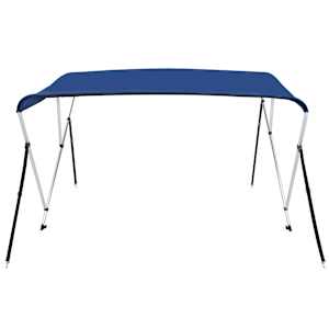 Bimini stříška se 3 oblouky modrá 183 x 140 x 137 cm - obrázek 4