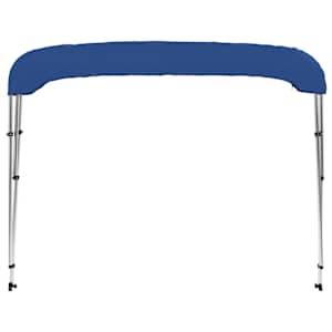 Bimini stříška se 3 oblouky modrá 183 x 140 x 137 cm - obrázek 6