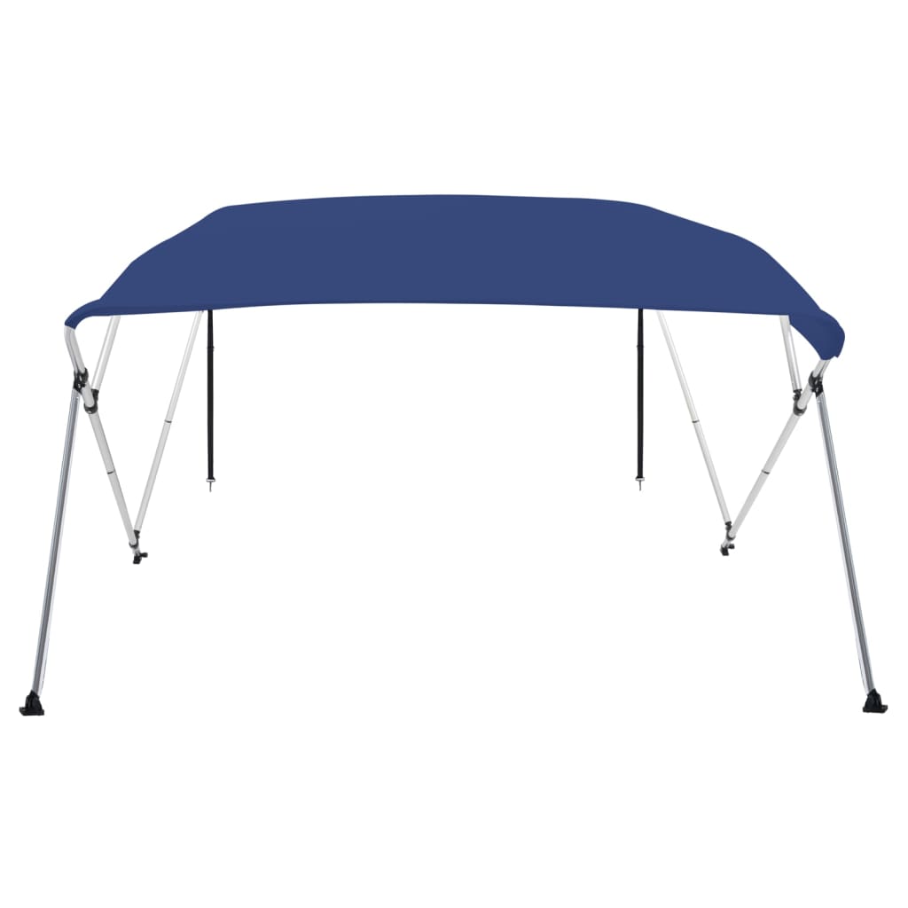 

vidaXL Biminitop 4-boogs 243x196x137 cm blauw