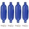 vidaXL paadi kaitseraud 4 tk, sinine, &Oslash; 16 x 58, PVC