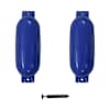 vidaXL paadi kaitseraud 2 tk, sinine, 69 x 21,5 cm, PVC