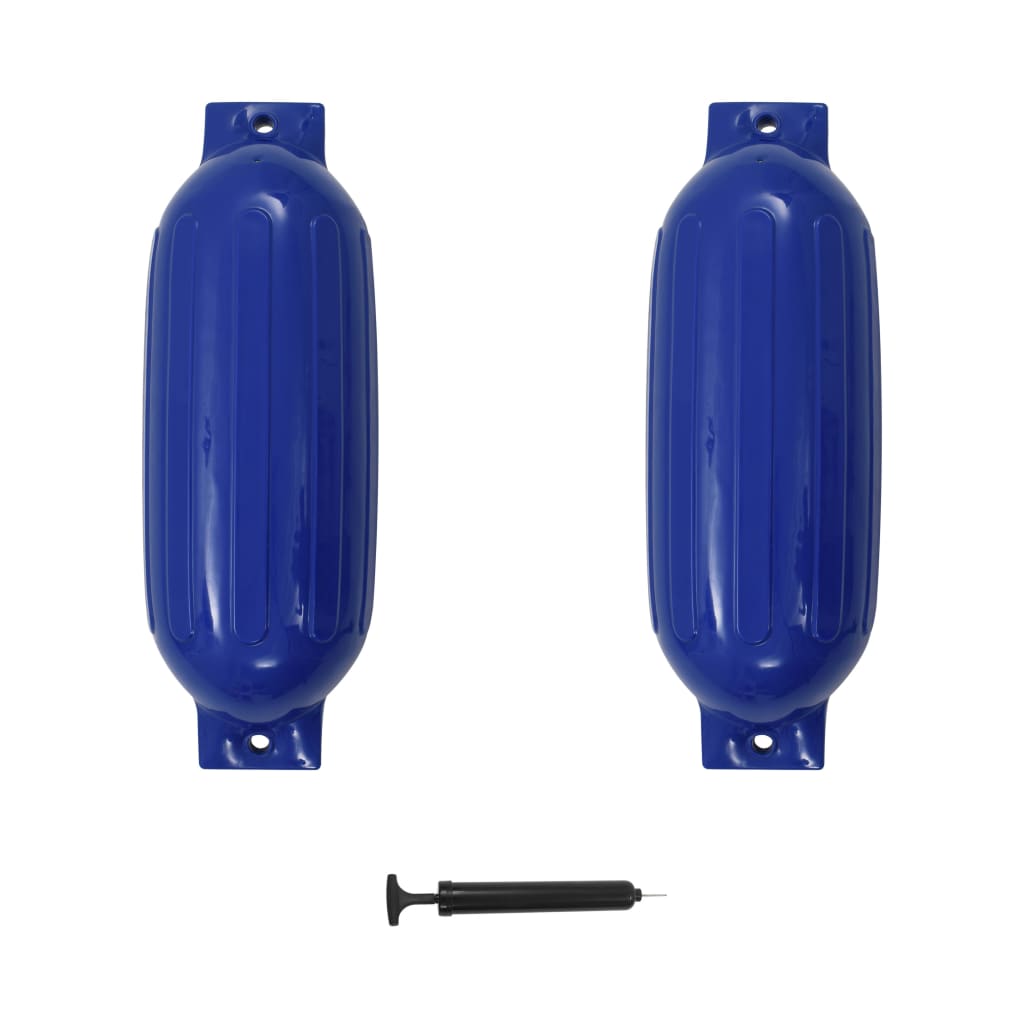 vidaXL Baloane de acostare, 2 buc., albastru, 69 x 21,5 cm, PVC vidaXL