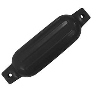 vidaXL paadi kaitseraud 4 tk, must, &Oslash; 11 x 40 cm, PVC