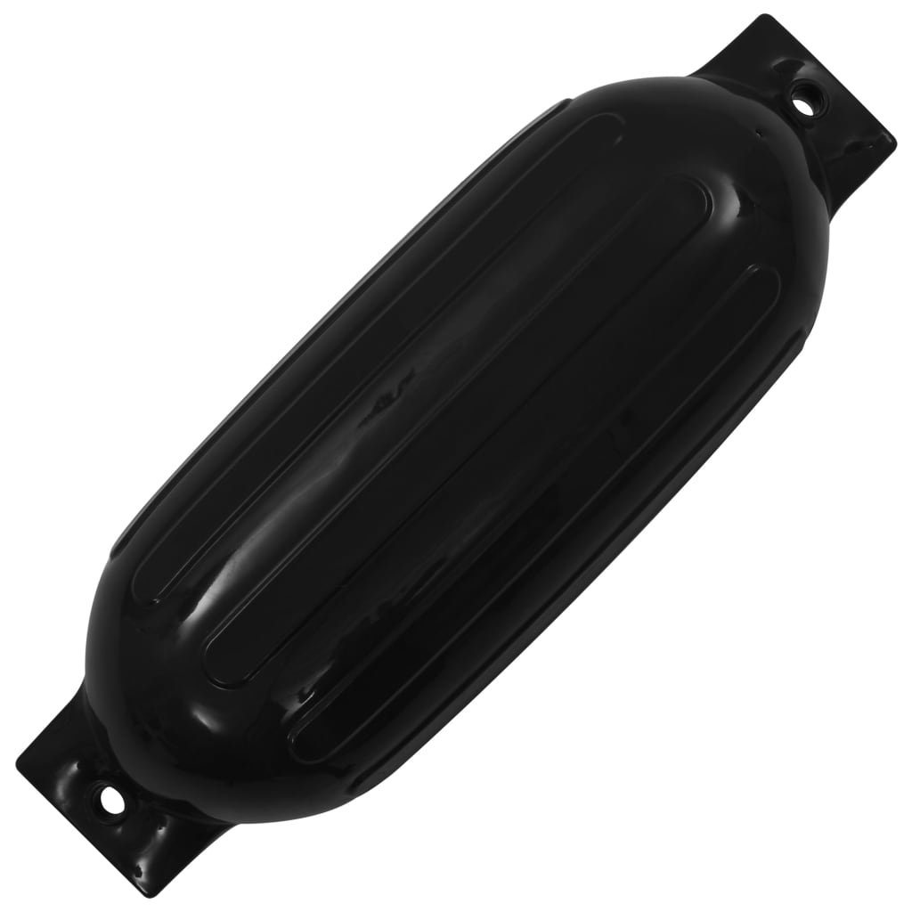vidaXL Baloane de acostare, 2 buc., negru, 69 x 21,5 cm, PVC